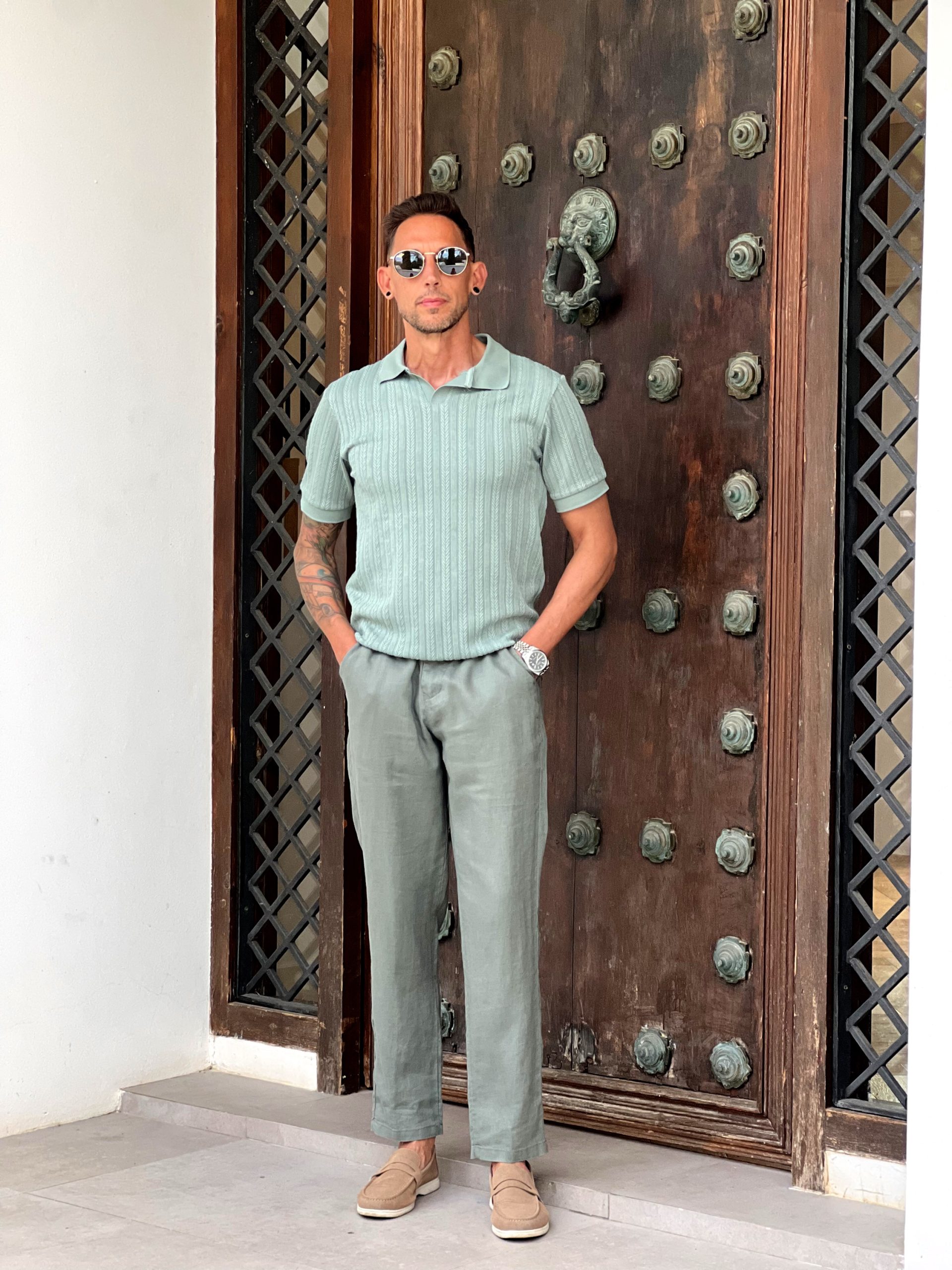 Pantalon Kaki Lino Man