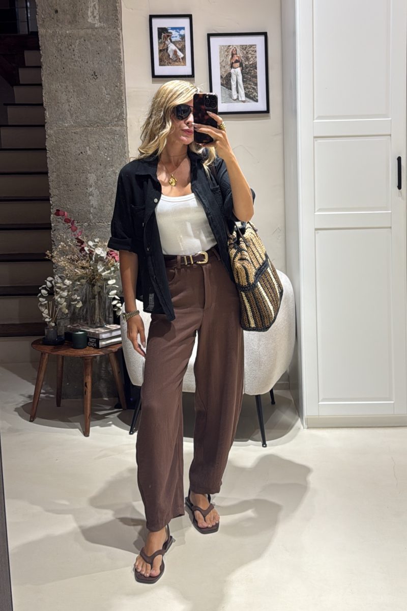 Pantalón Marrón Cannes
