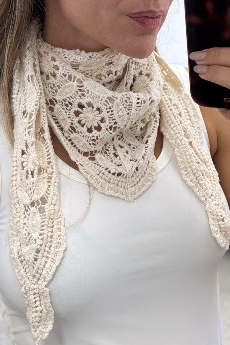 Bandana Flower Crochet