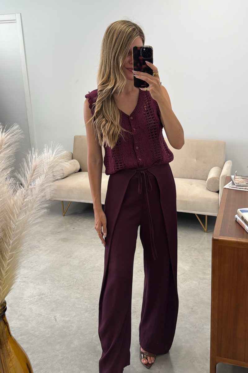 Chaleco Magenta Emmy