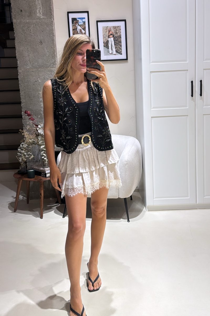 Falda Beige Eva