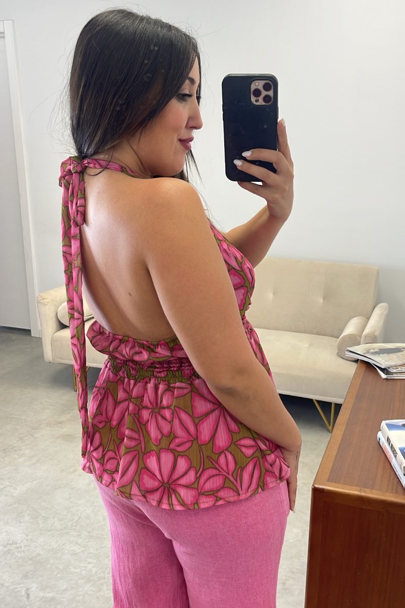 Blusa Rosa Marguerite