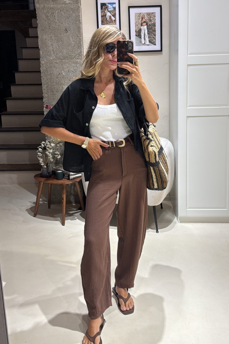 Pantalón Marrón Cannes
