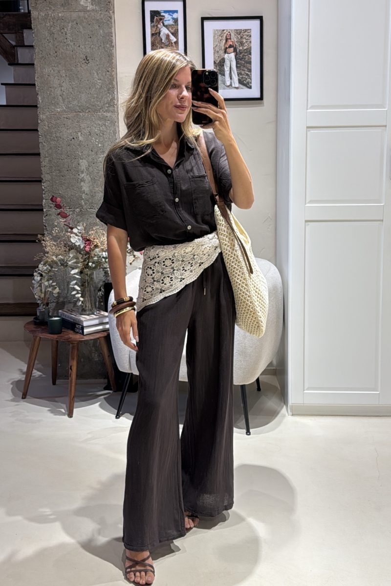 Pantalon Marron Cotton
