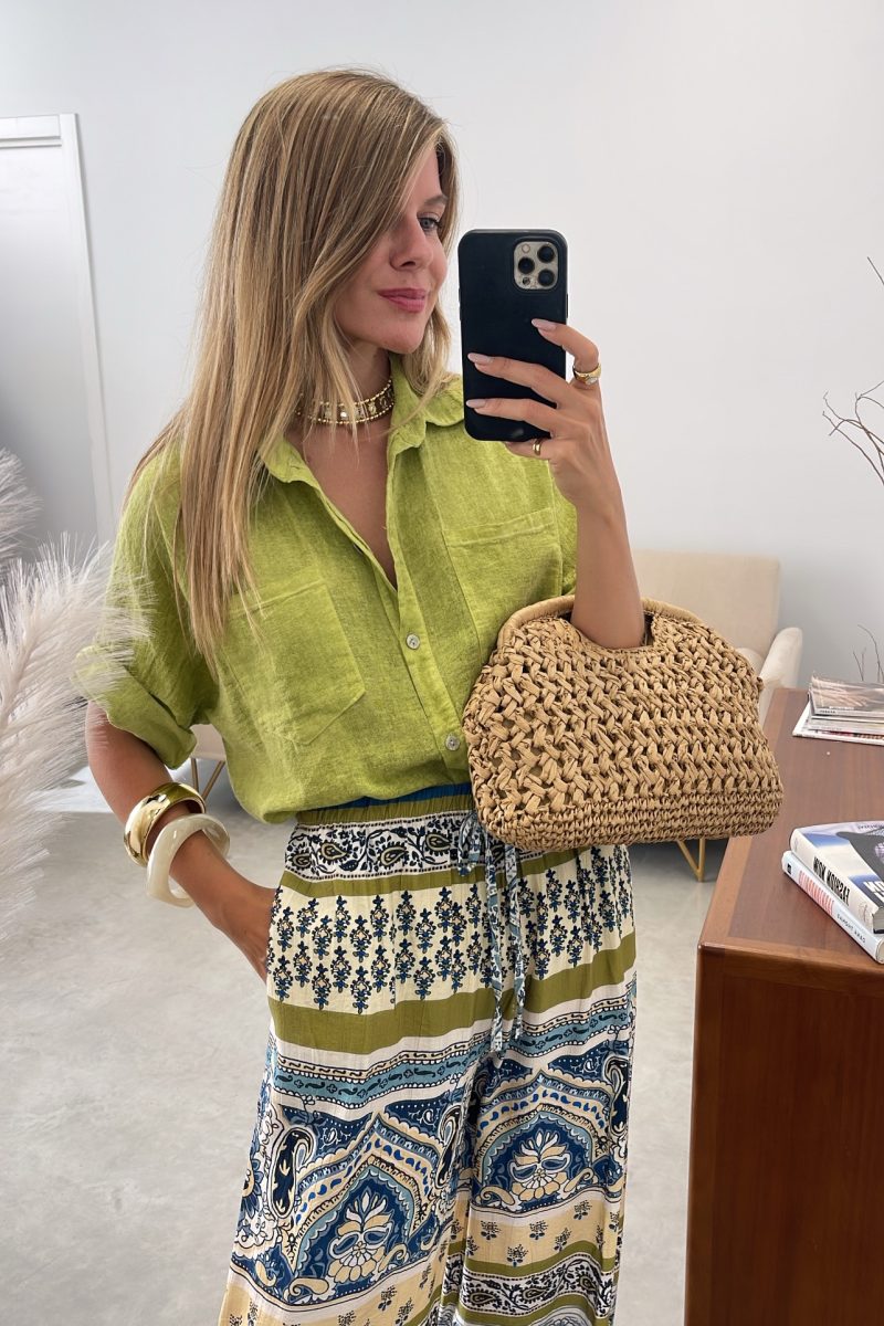 Camisa Verde Cotton