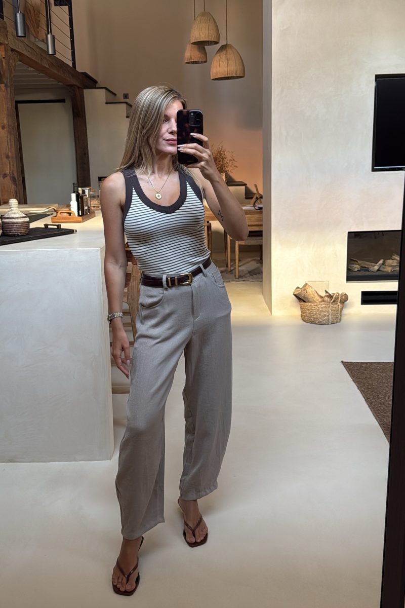 Pantalon Taupe Cannes