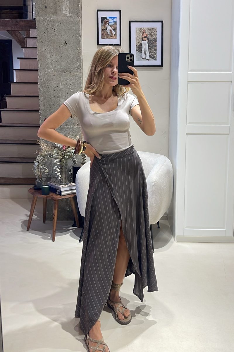 Camiseta Taupe Rita