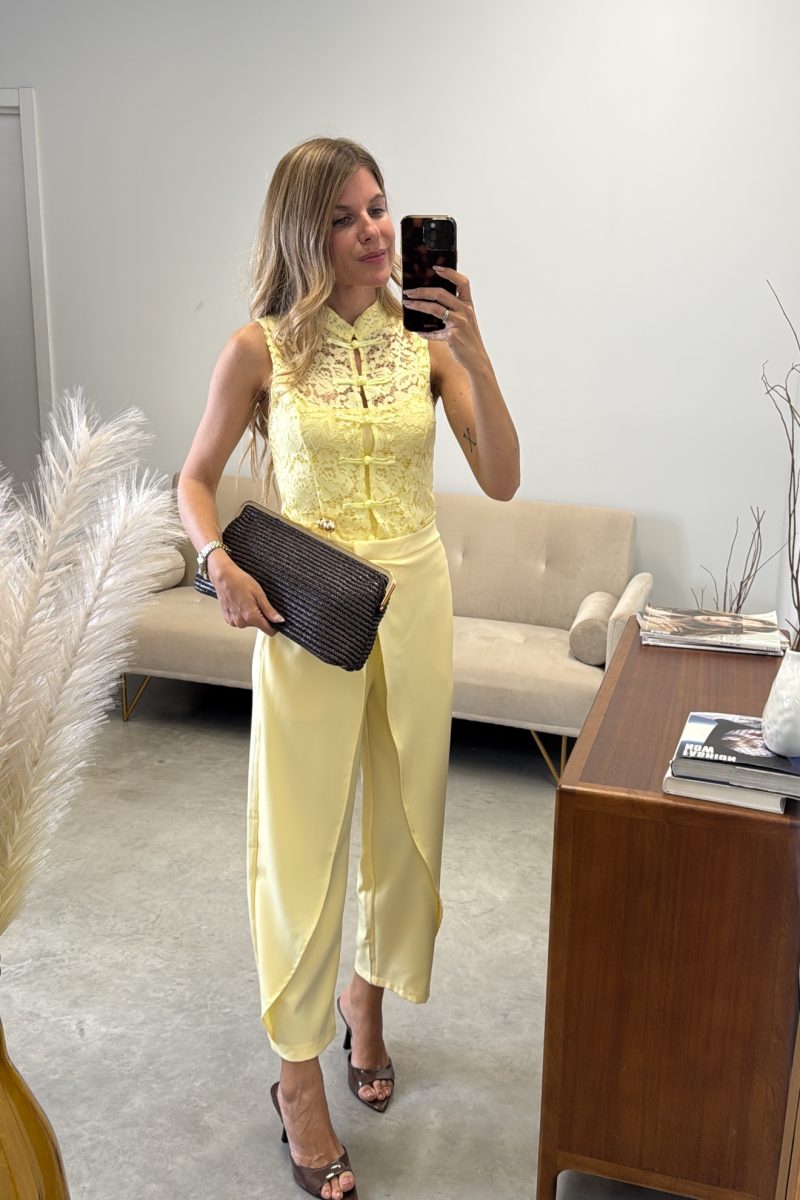 Pantalon Amarillo Valeria