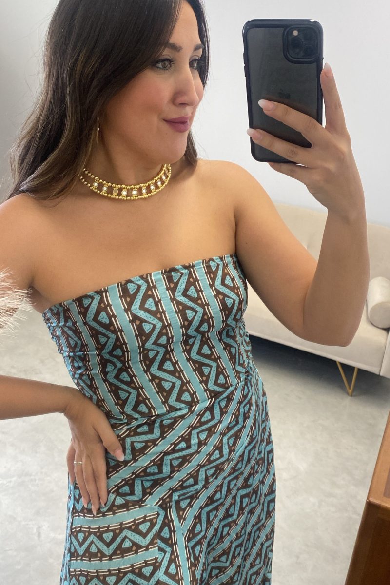 Vestido Turquesa Judith