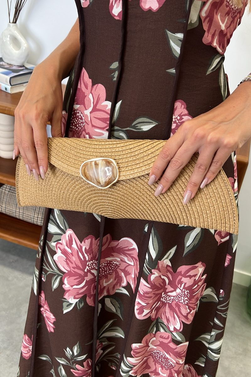 Bolso Camel Piedra