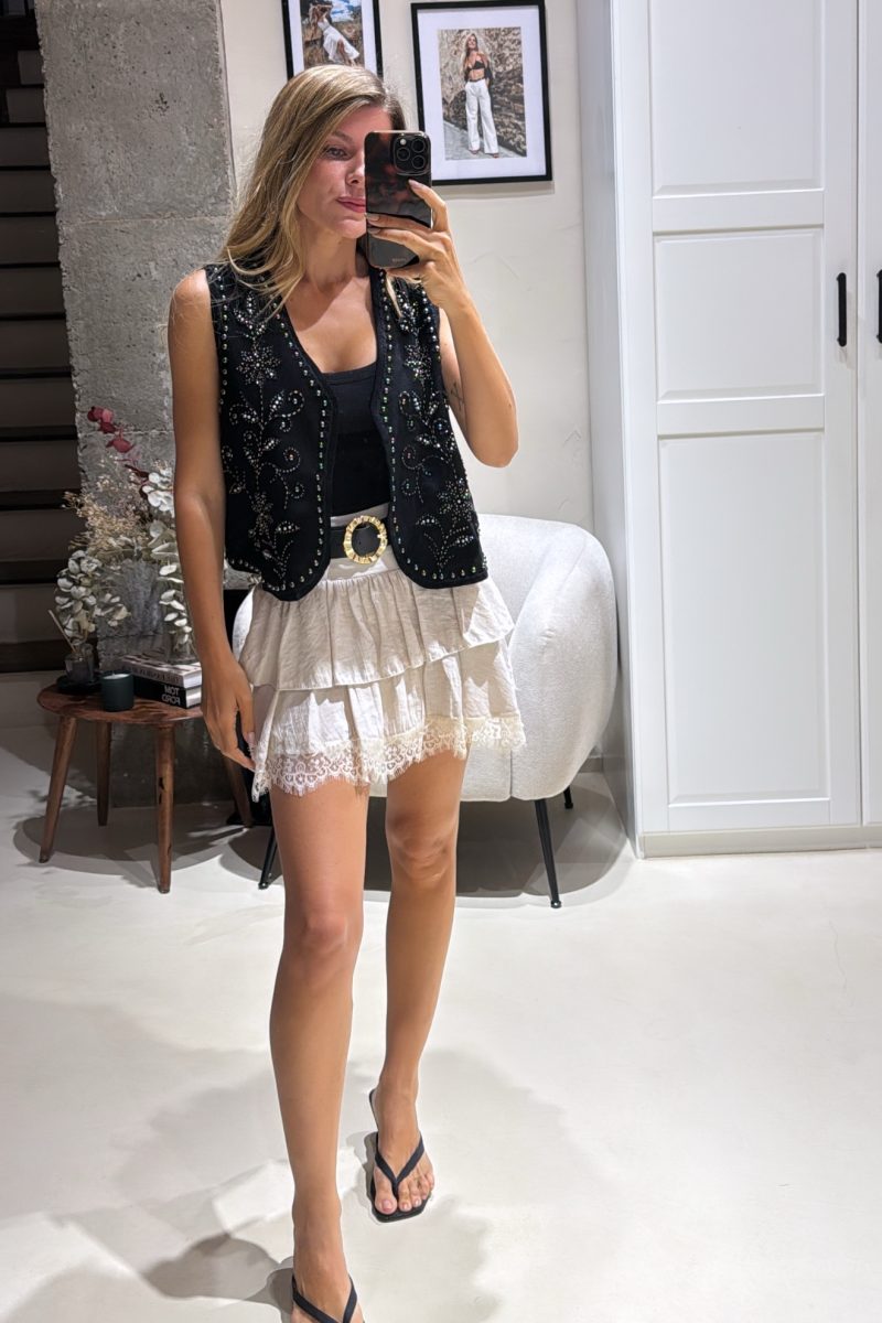 Falda Beige Eva