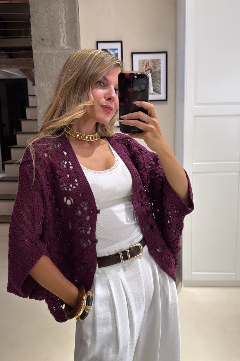 Chaqueta Magenta Cadiz