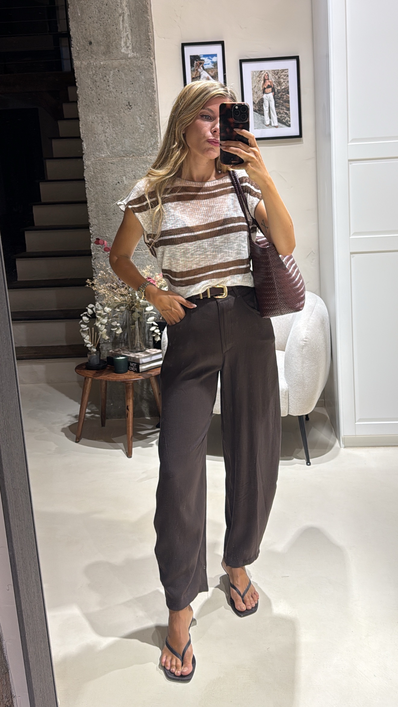 Pantalón Marrón Cannes - Imagen 2