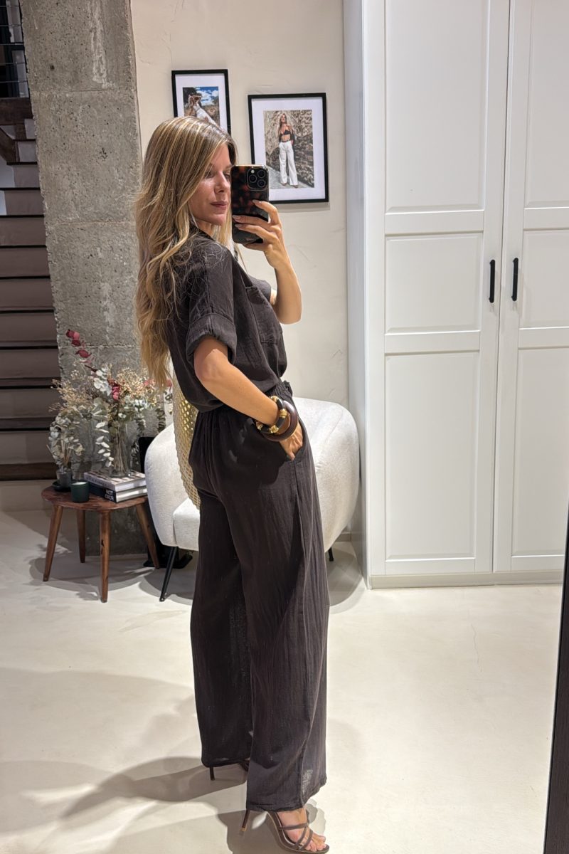 Pantalon Marron Cotton