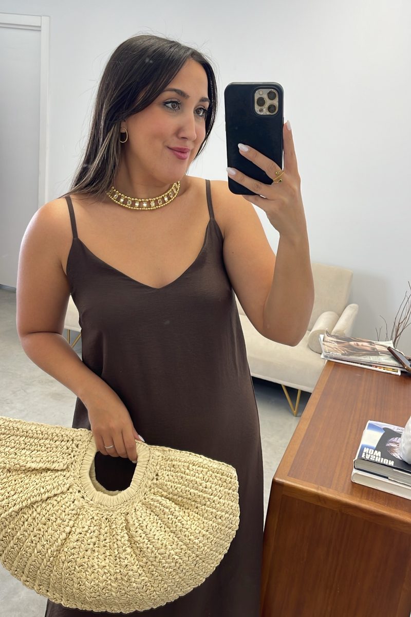 Vestido Brown Stone