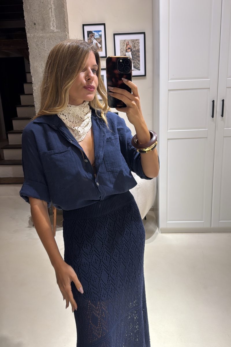 Camisa Marino Cotton