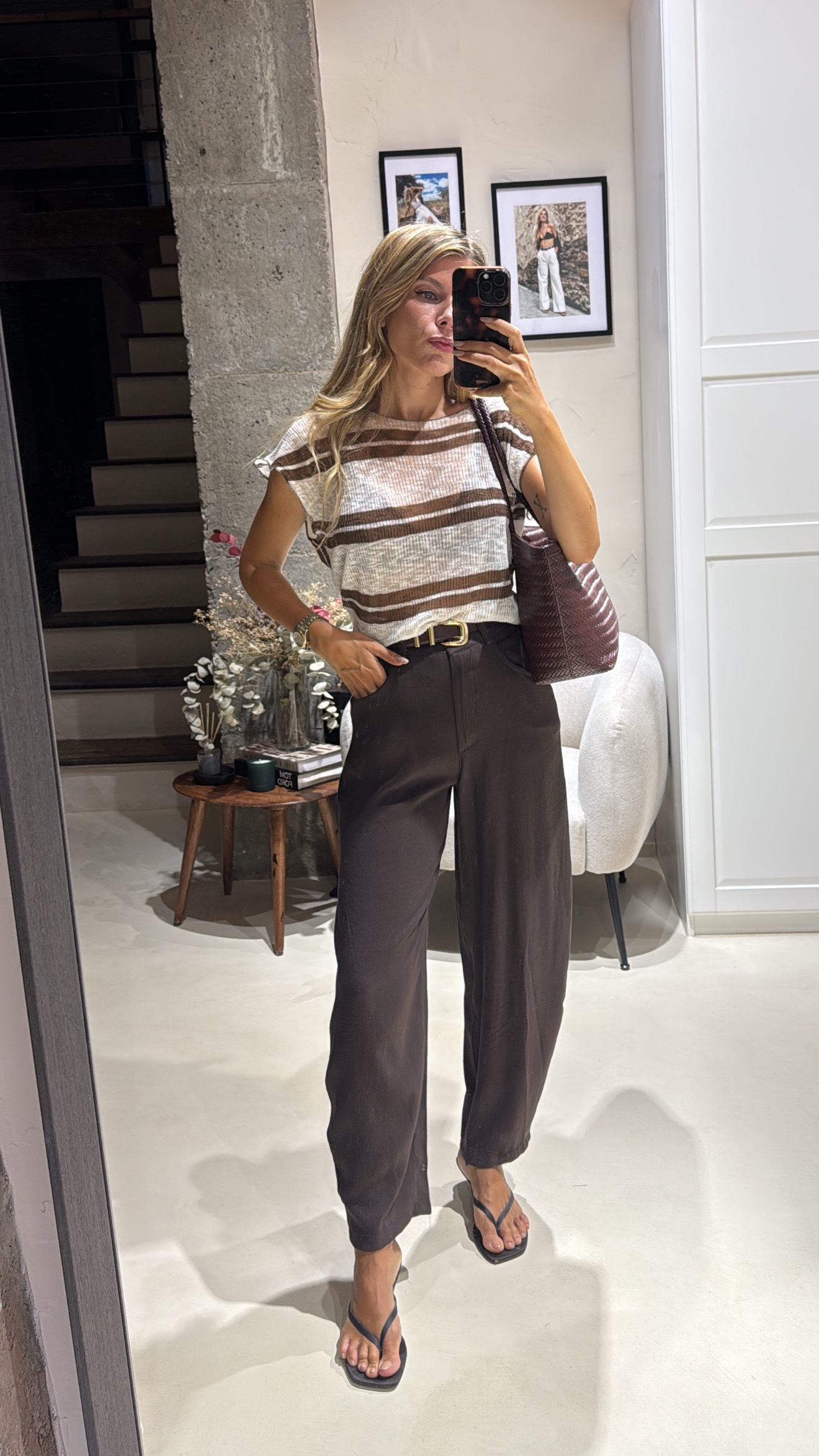 Pantalón Marrón Cannes