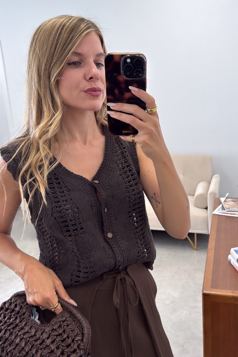 Chaleco Marron Emmy