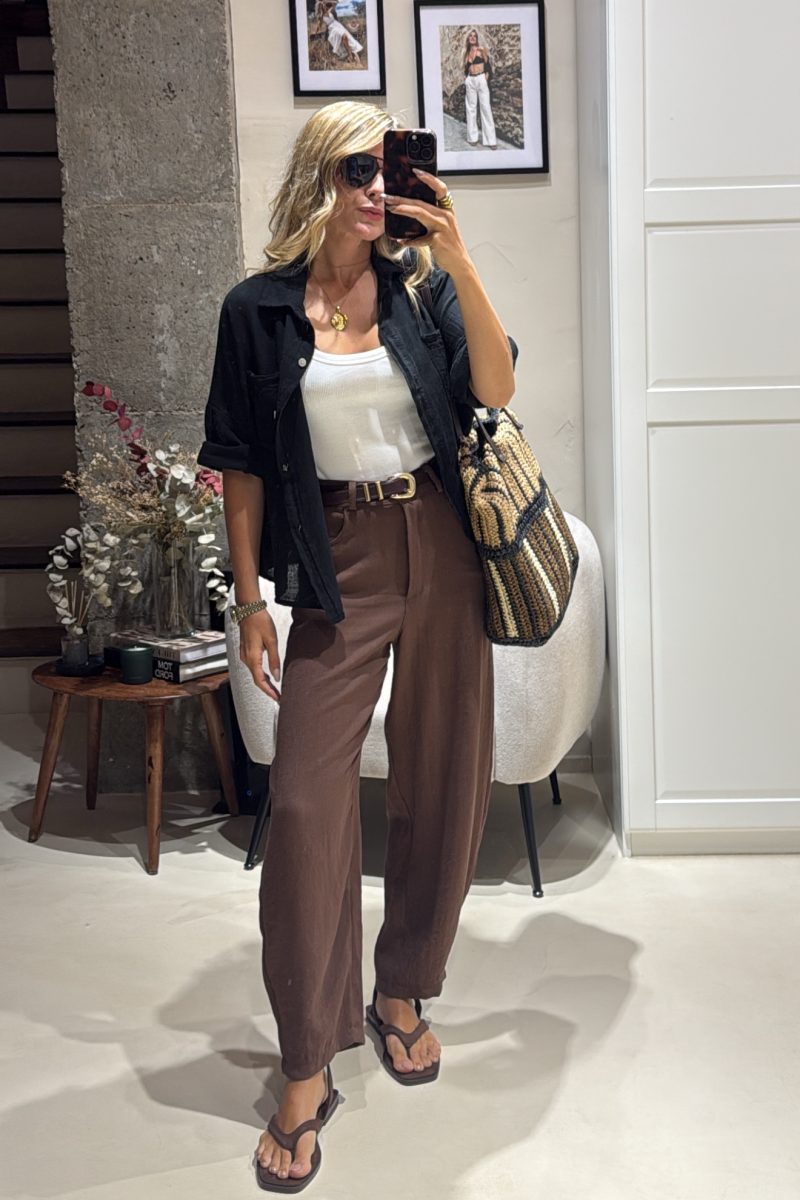 Pantalón Marrón Cannes