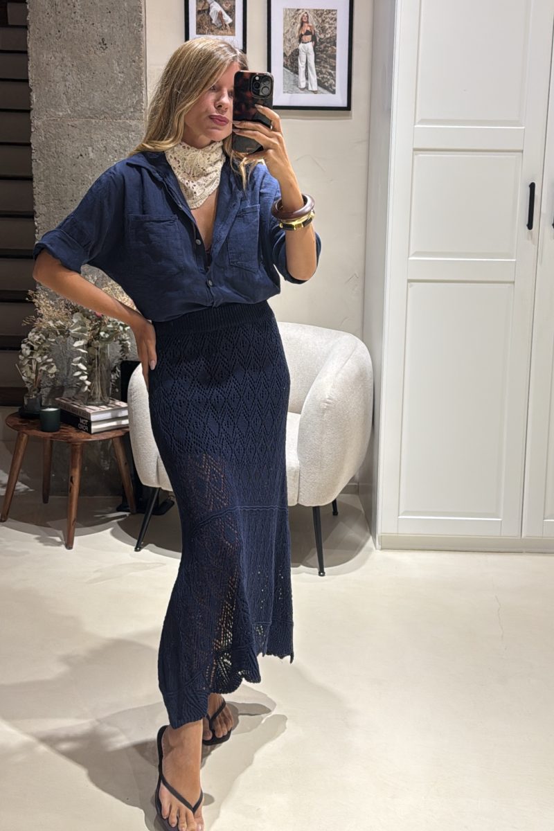 Falda Marino Crochet