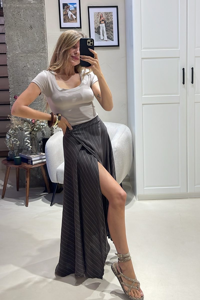 Falda Marron Amelie
