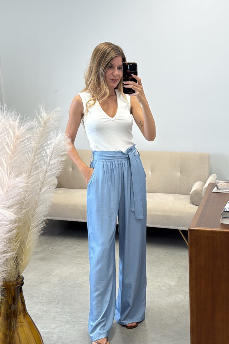 Pantalon Blue Fluido