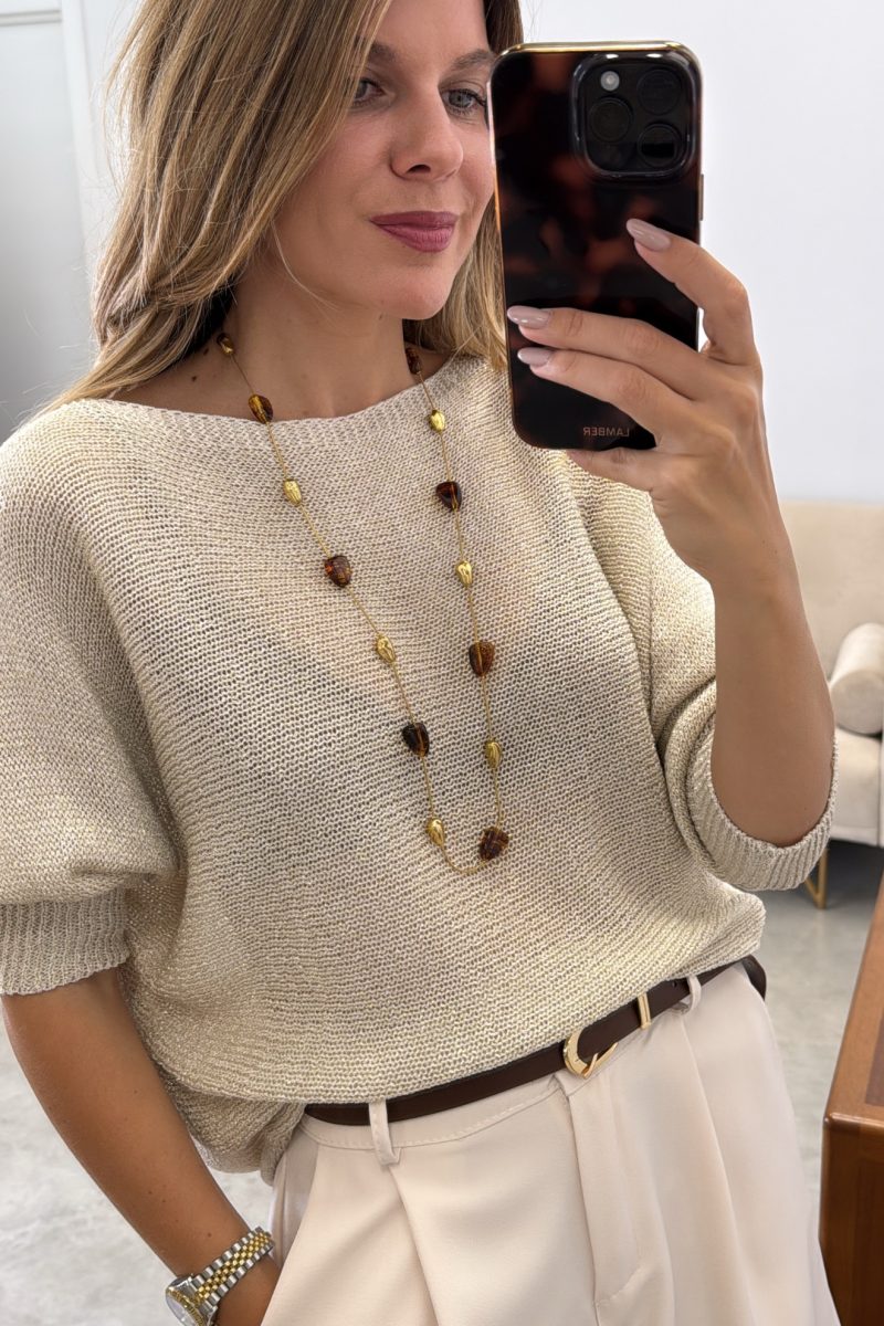 Collar Marron Kenya