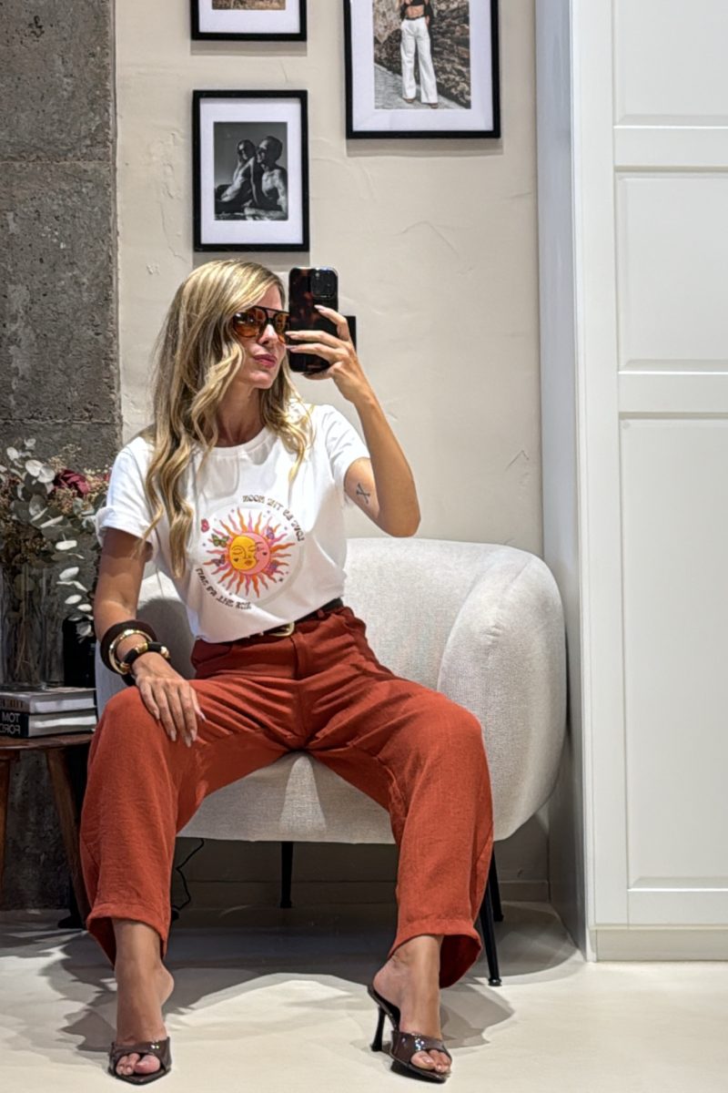 Camiseta Blanca Moon