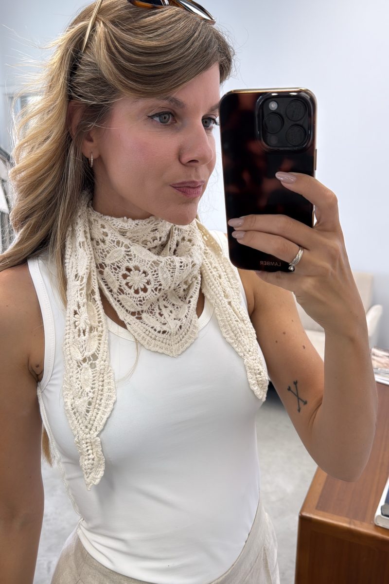Bandana Flower Crochet