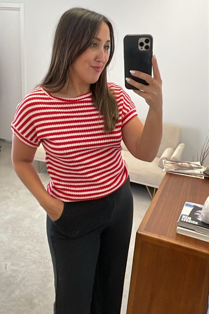 Camiseta Roja Navy