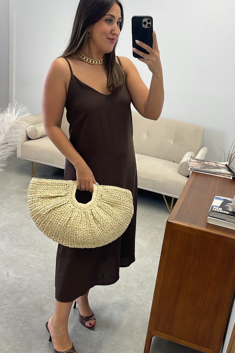 Vestido Brown Stone