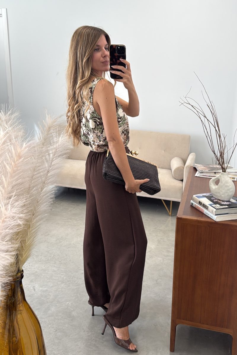 Pantalon Marron Ibiza