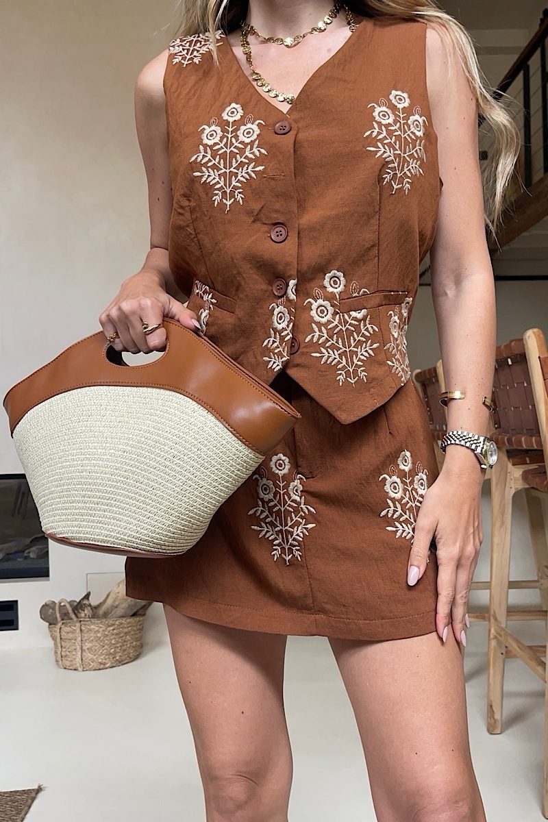 Conjunto Camel Gold