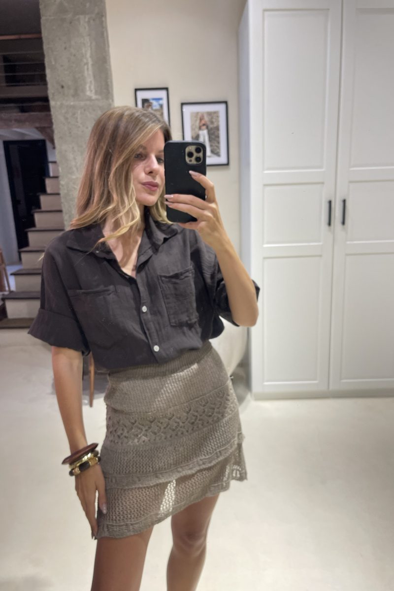 Falda Taupe Gabriela