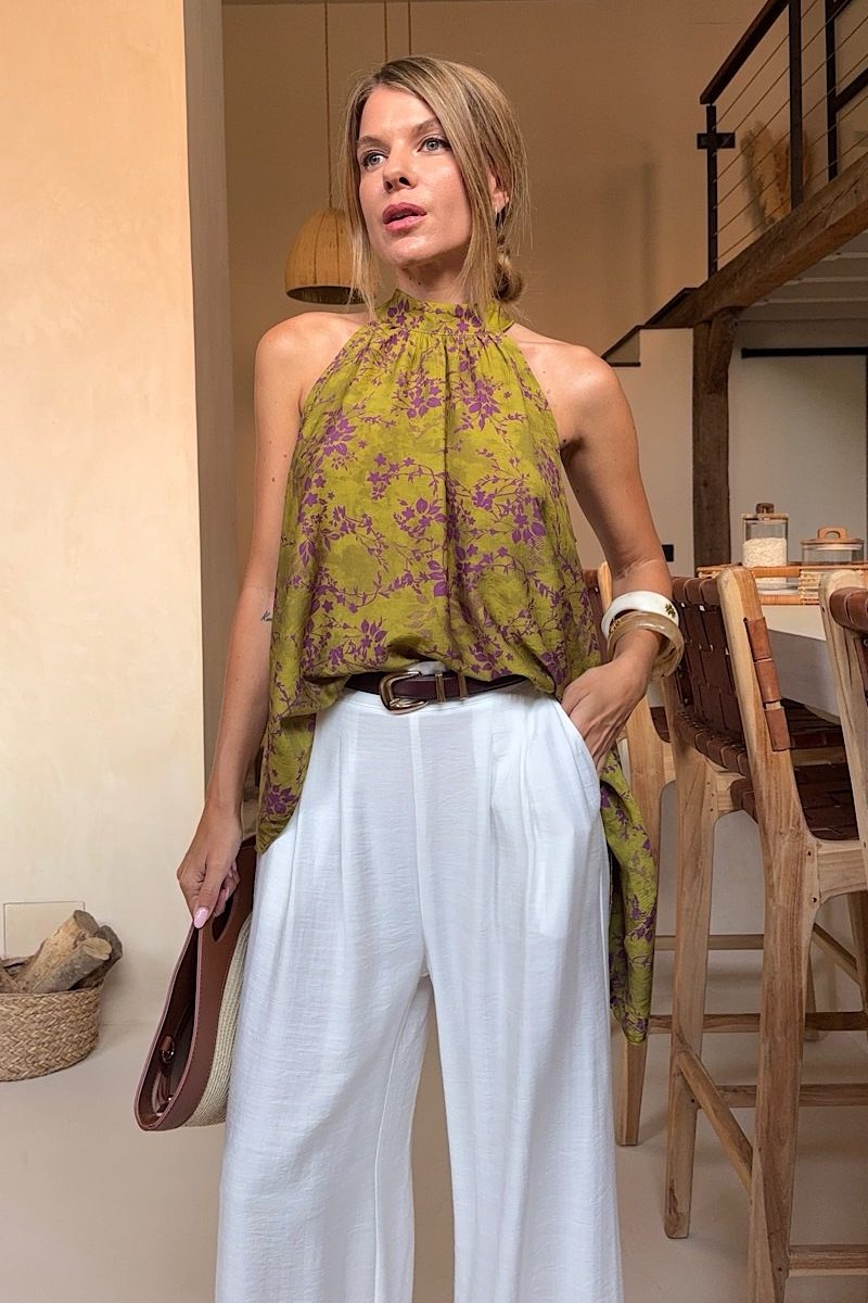 Pantalon Blanco Teressa