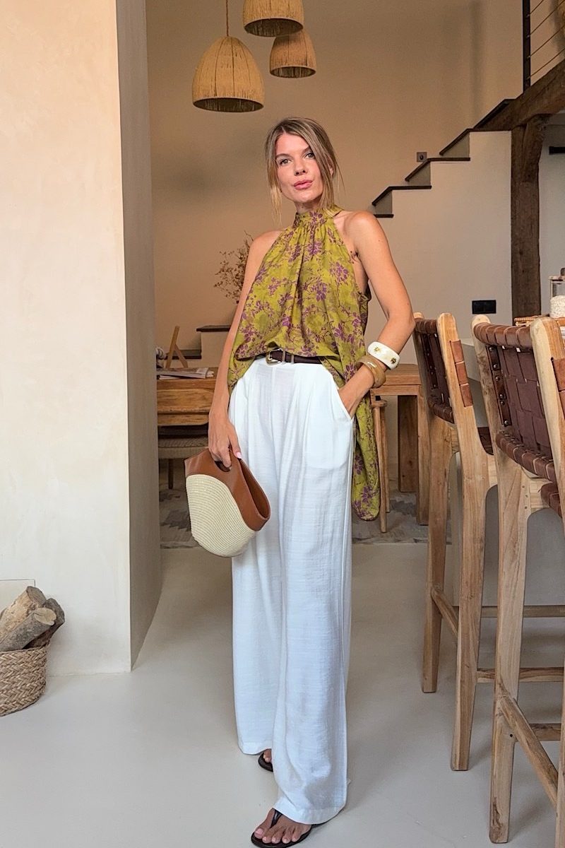 Pantalon Blanco Teressa