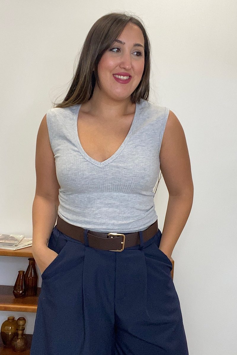 Camiseta Gris Canale