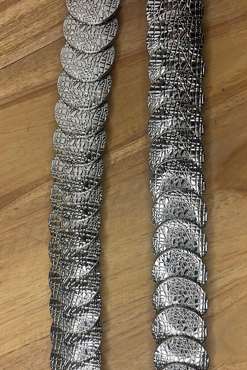 Cinturon Silver Coins