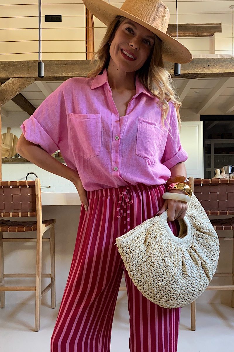 Camisa Fucsia Cotton