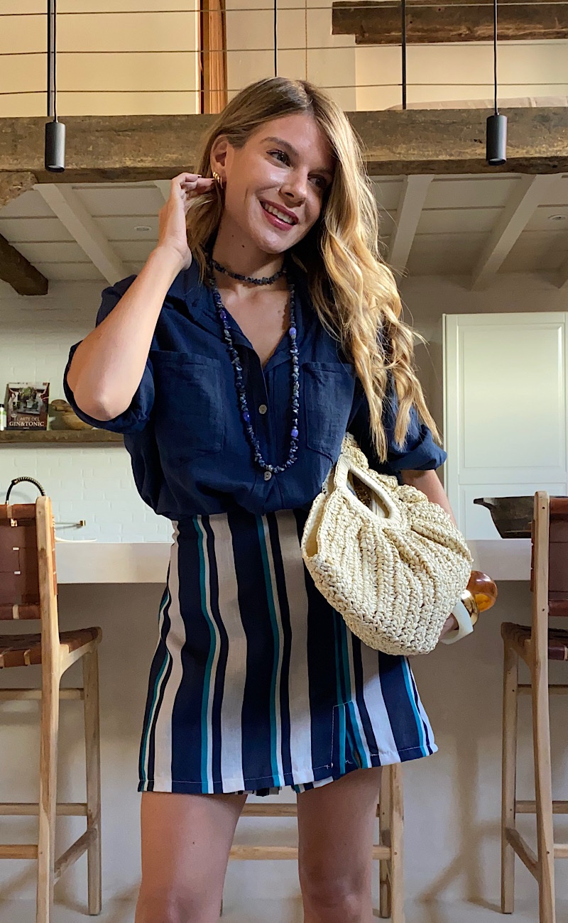 Falda Pantalon Marino Mar - Imagen 3