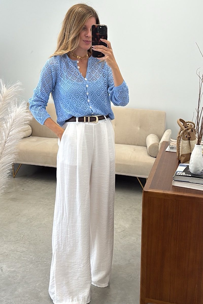 Pantalon Blanco Teressa