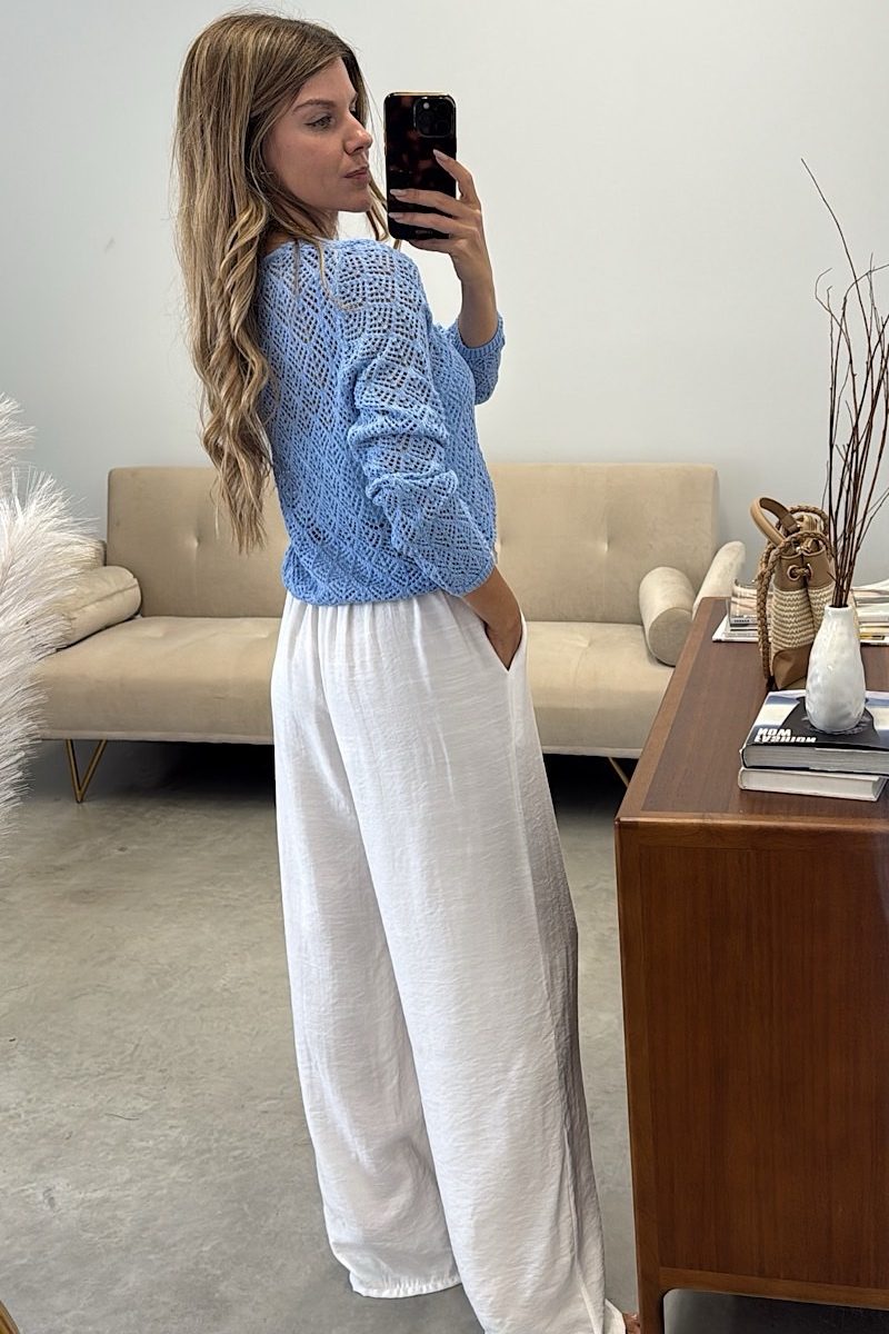 Pantalon Blanco Teressa