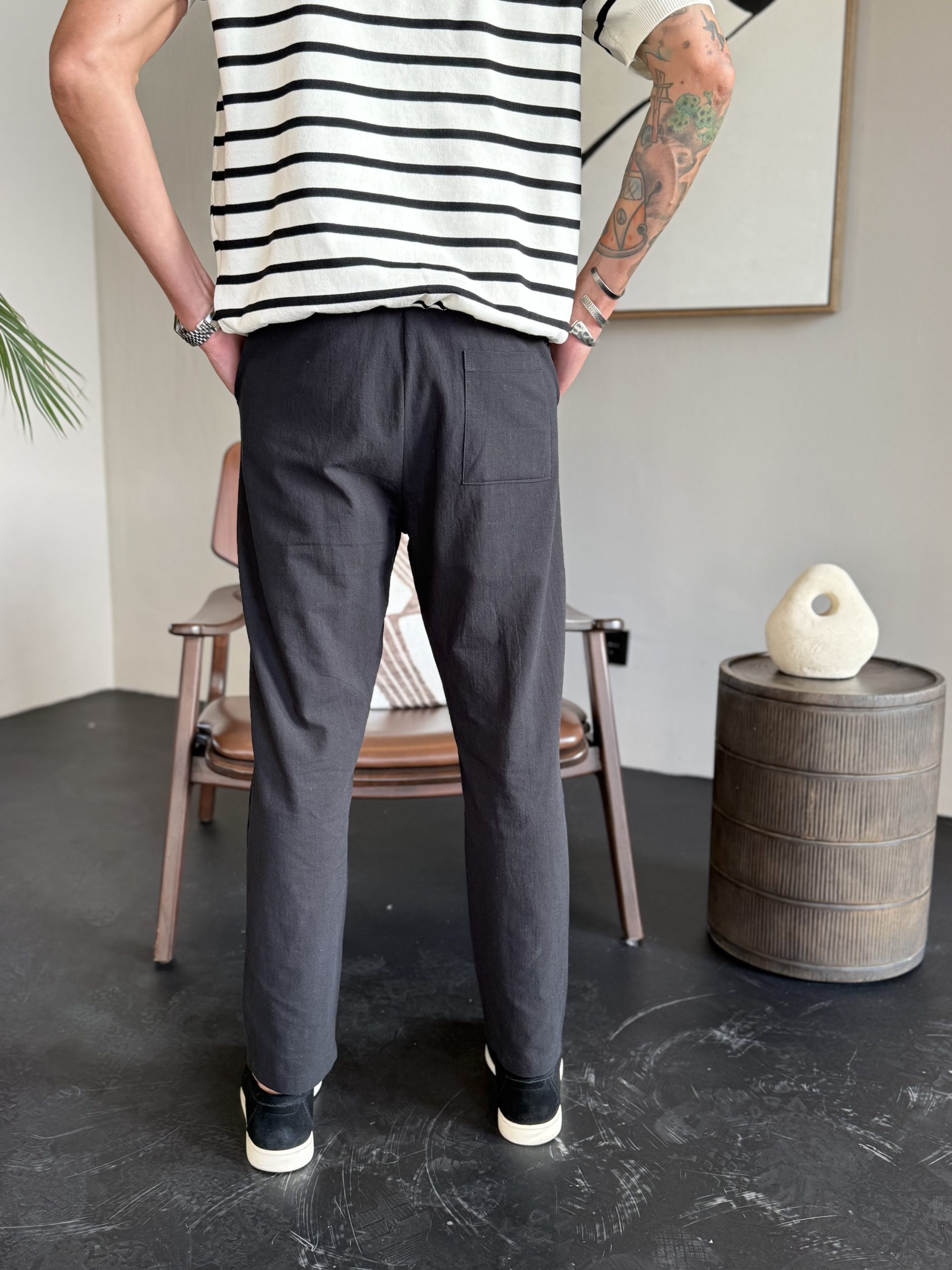 Pantalon Negro Mauro - Imagen 4