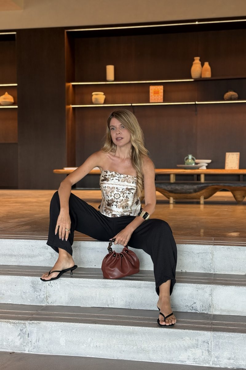 Pantalon Negro Cannes