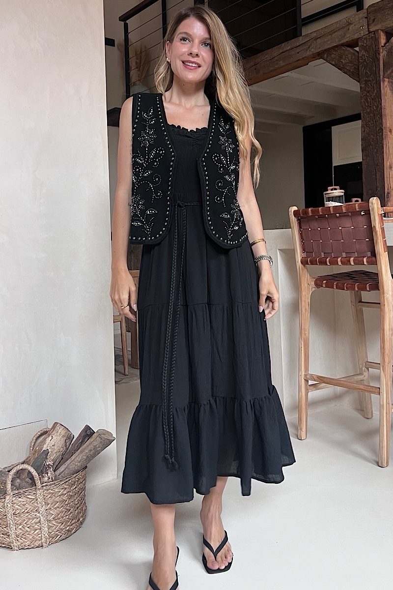 Vestido Negro Angelica