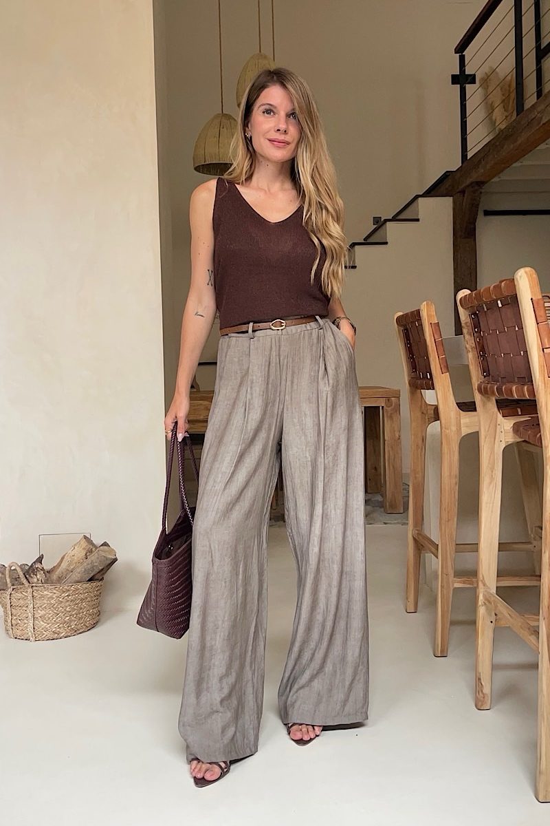 Pantalon Taupe Madrid