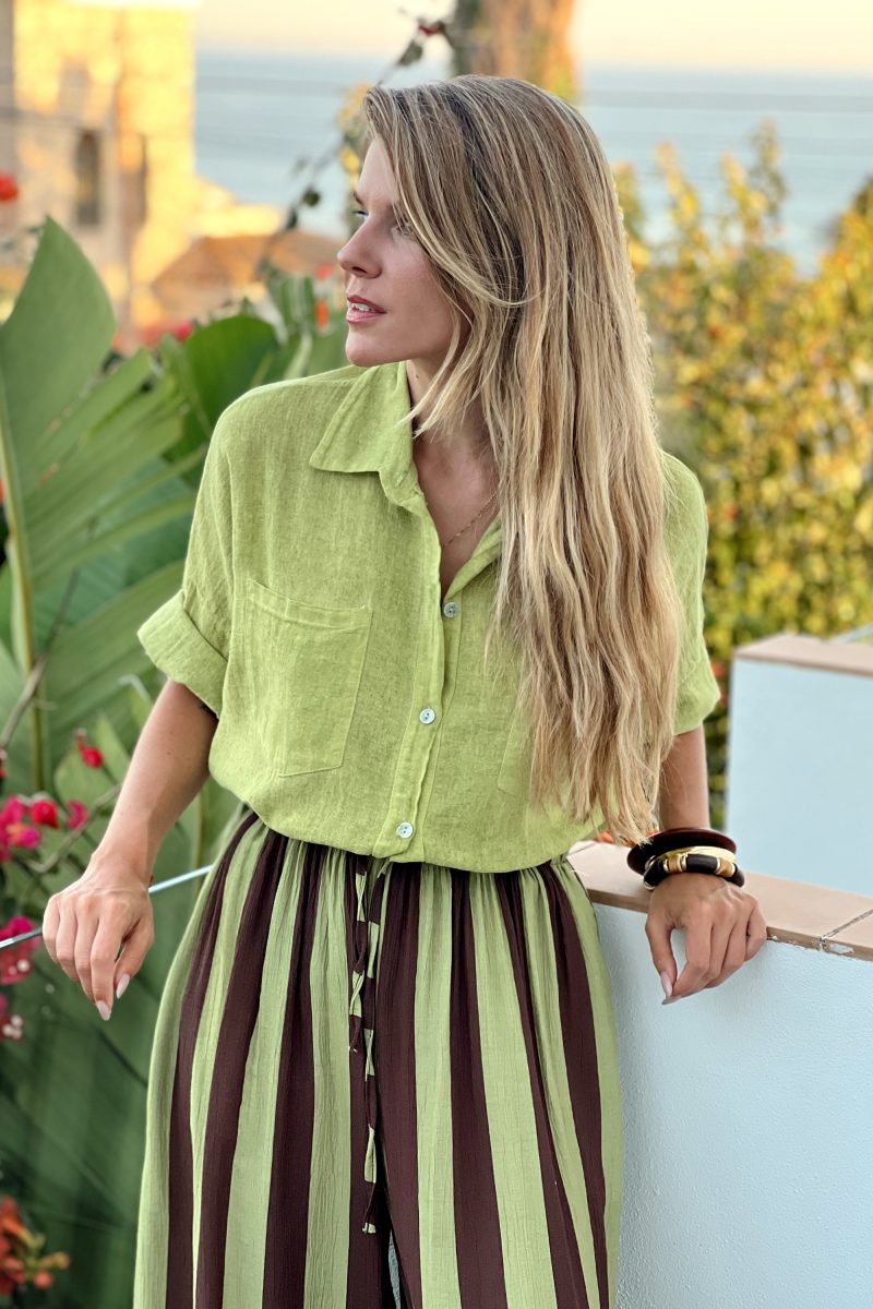 Camisa Verde Cotton