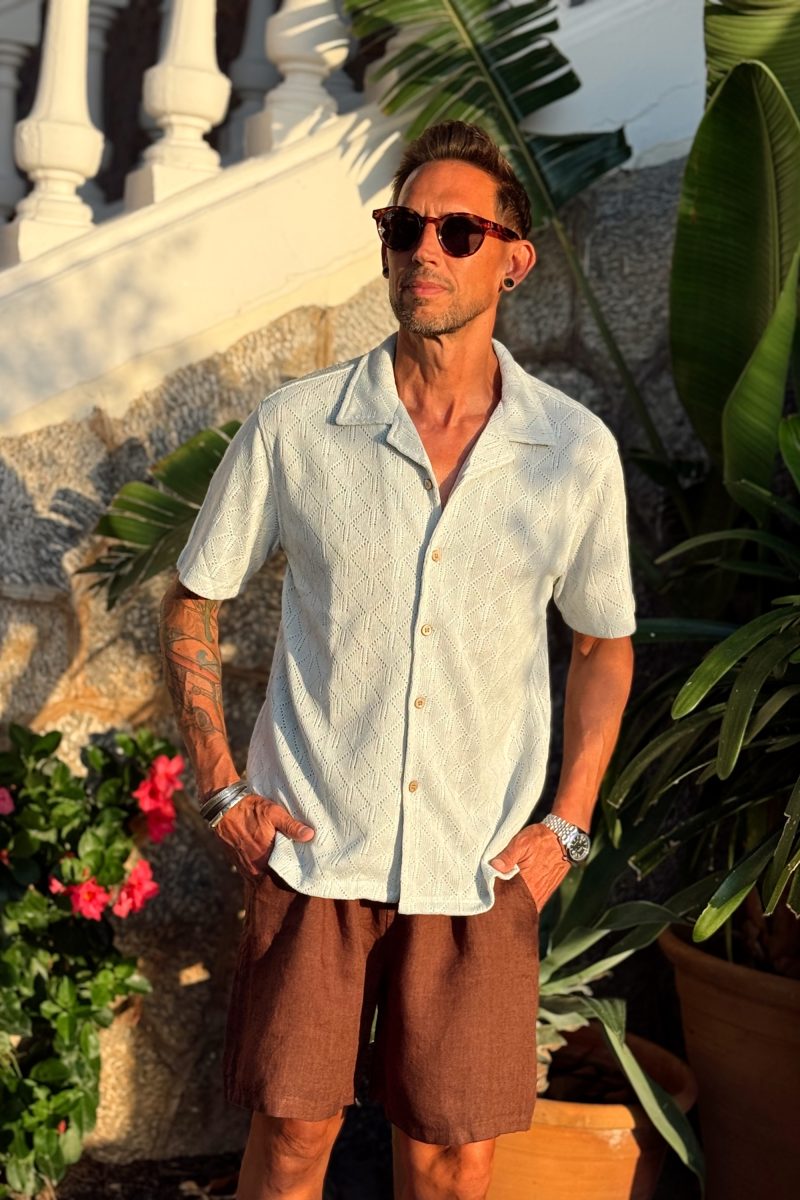 Camisa Mint Caños