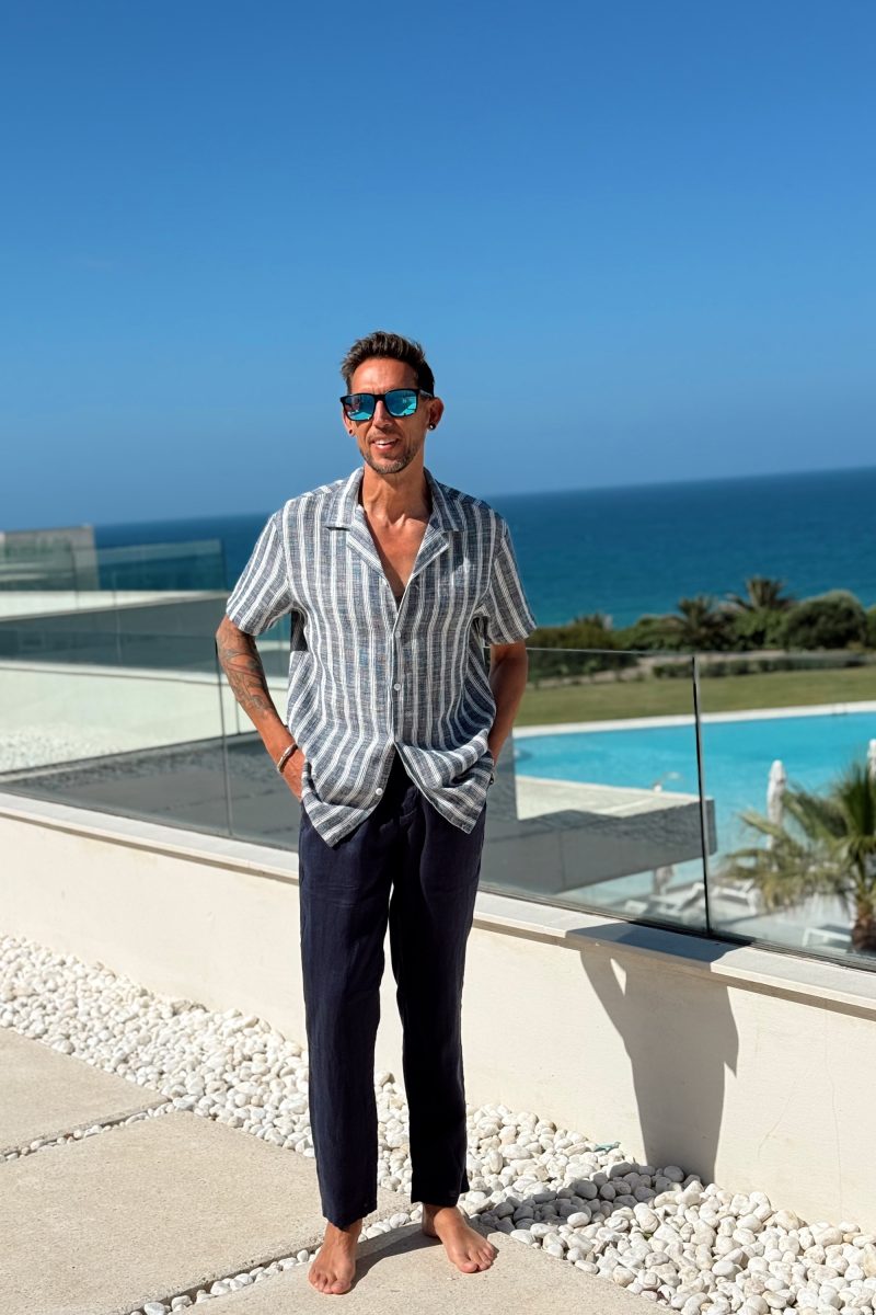 Pantalon Marino Lino Man