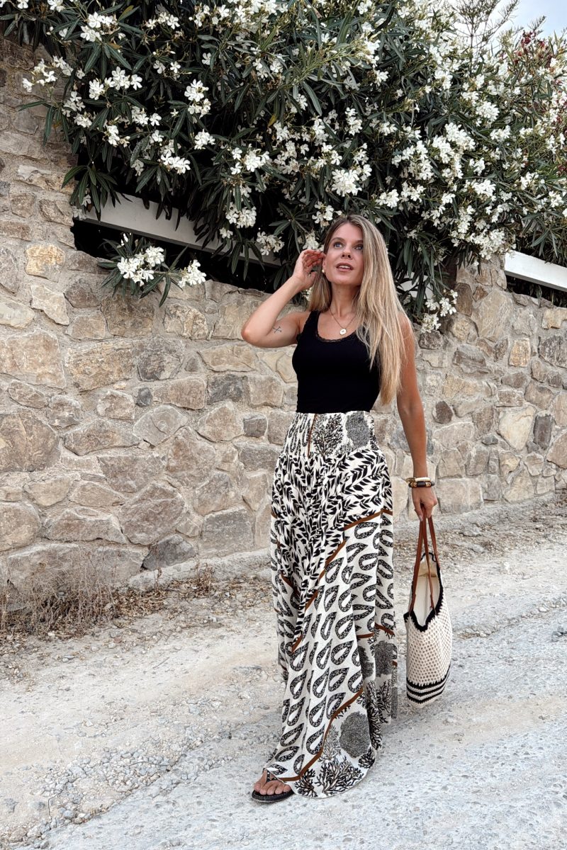 Pantalon Seda Caños